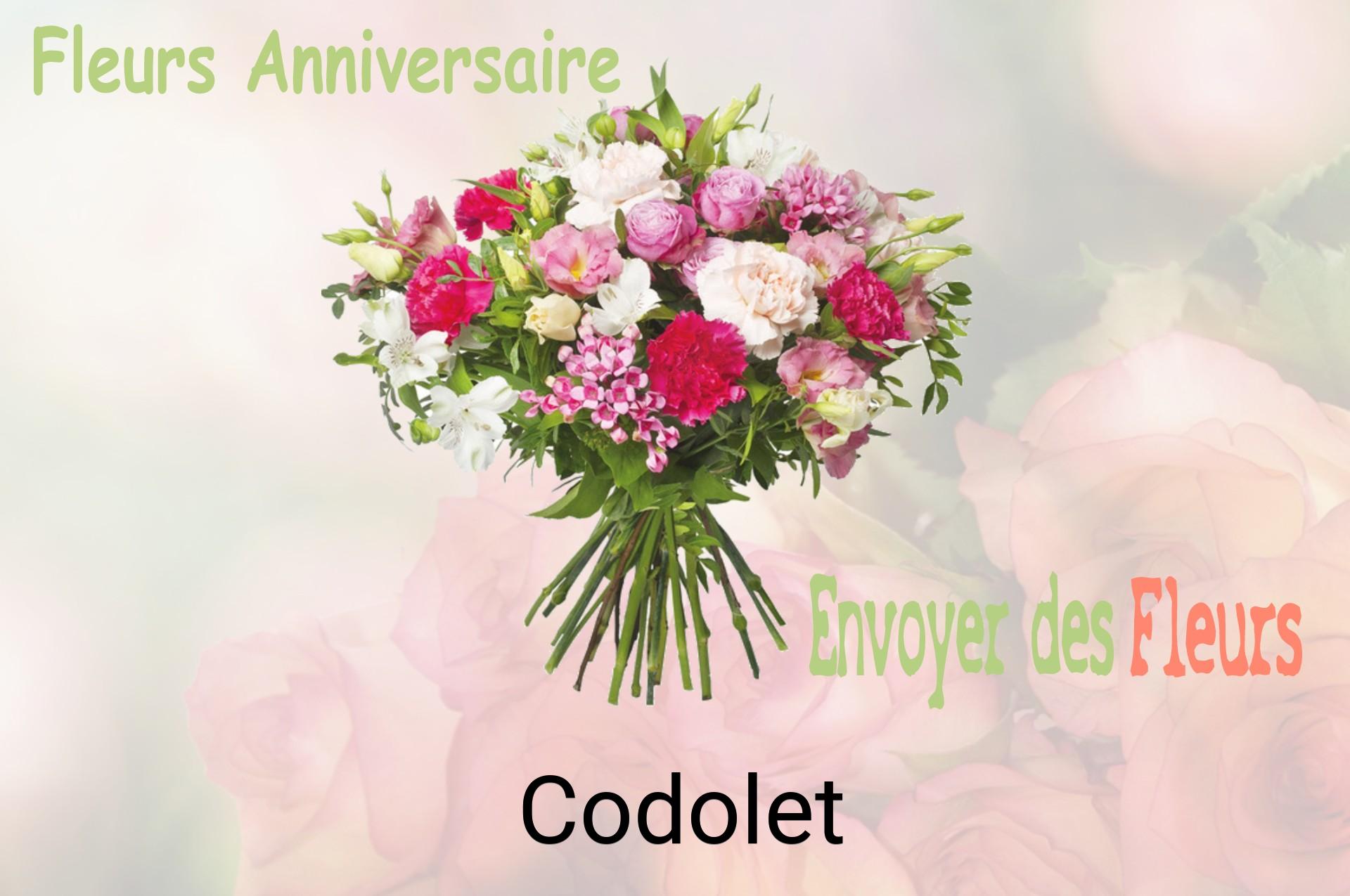 Bouquet de fleurs d’anniversaire livré à Codolet